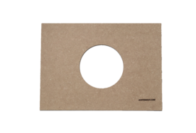 Achterhout 290x400mm MDF 6mm sparingsmaat 83-240mm