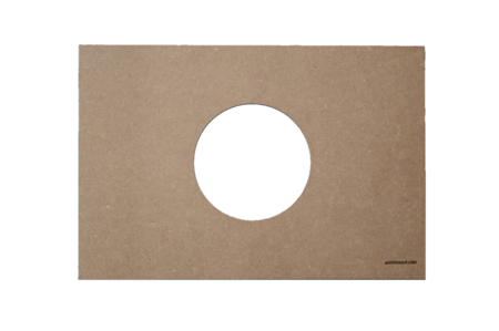 Achterhout 590x400mm MDF 9mm sparingsmaat 83-240mm