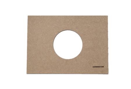 Achterhout 290x400mm MDF 6mm sparingsmaat 83-240mm