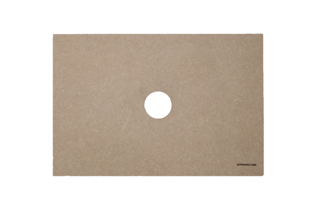 Achterhout 590x400mm MDF 6mm sparingsmaat 20-79mm