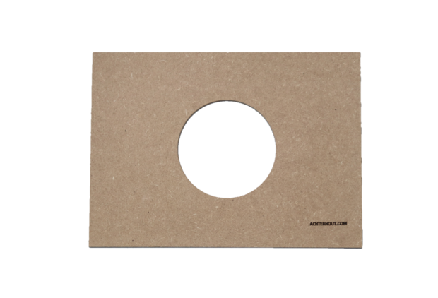 Achterhout 290x400mm MDF 9mm sparingsmaat 83-240mm